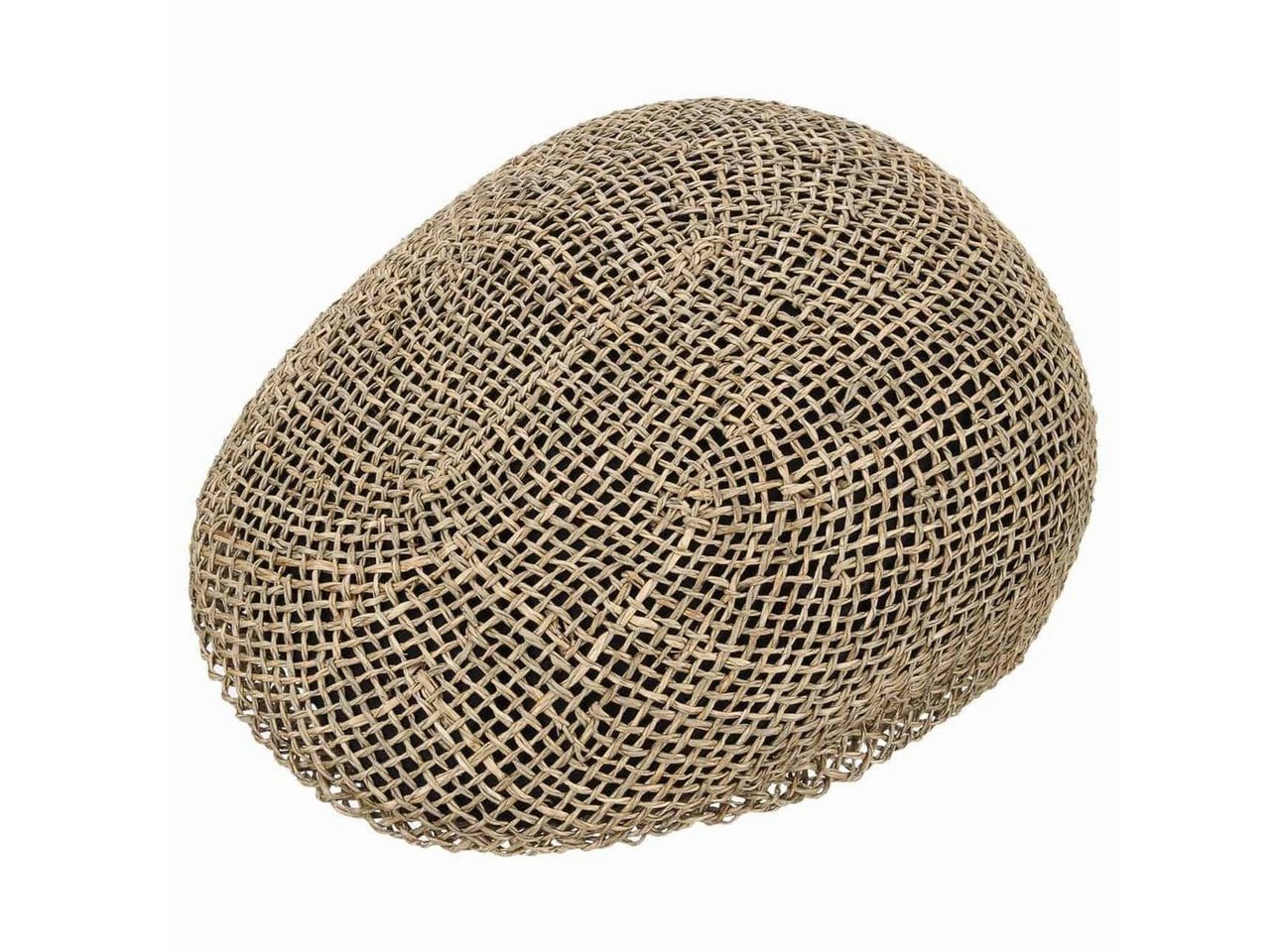 Lipodo Flat Cap (1-St) Strohcap mit Schirm, Made in Italy – Bild 2 von 5