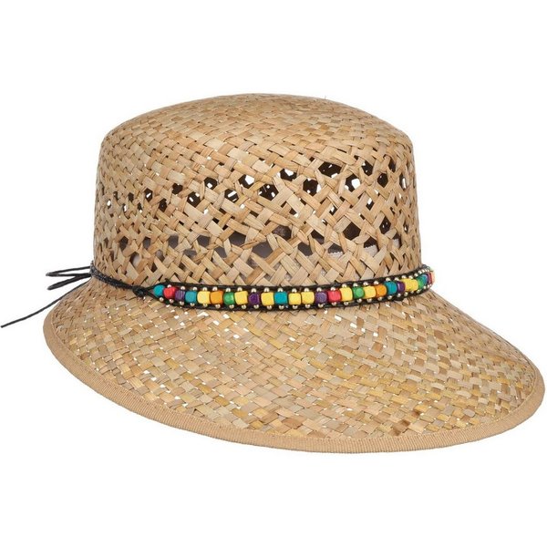 Lipodo Sonnenhut (1-St) Damenhut mit Schirm, Made in Italy