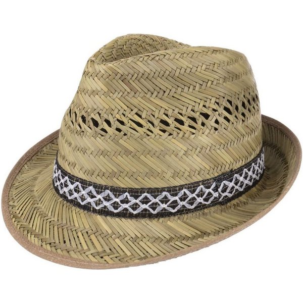 Lipodo Sonnenhut (1-St) Sommerhut mit Einfass, Made in Italy