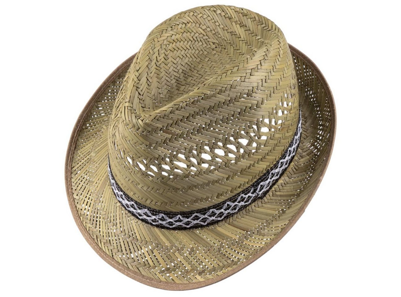 Lipodo Sonnenhut (1-St) Sommerhut mit Einfass, Made in Italy – Bild 2 von 4