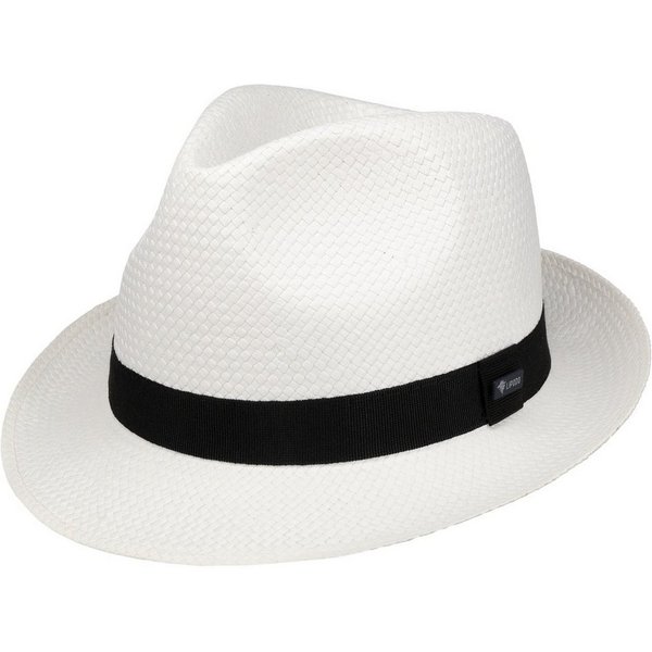 Lipodo Sonnenhut (1-St) Trilbyform mit Ripsband, Made in Italy