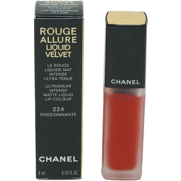 CHANEL Lippenstift Chanel Ink Matte Liquid Lip Colour Lippenstift 224 Passionnante 6 ml