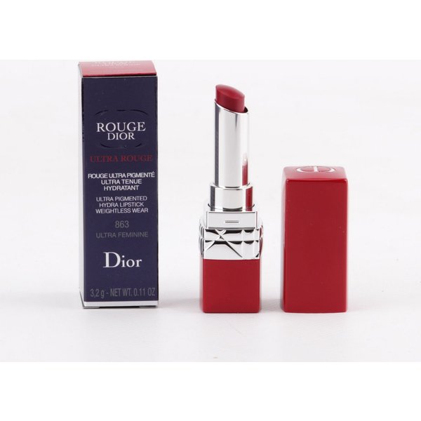 Dior Lippenstift Christian Dior - Ultra Rouge - 3,2g Nr. 863 Ultra Feminine