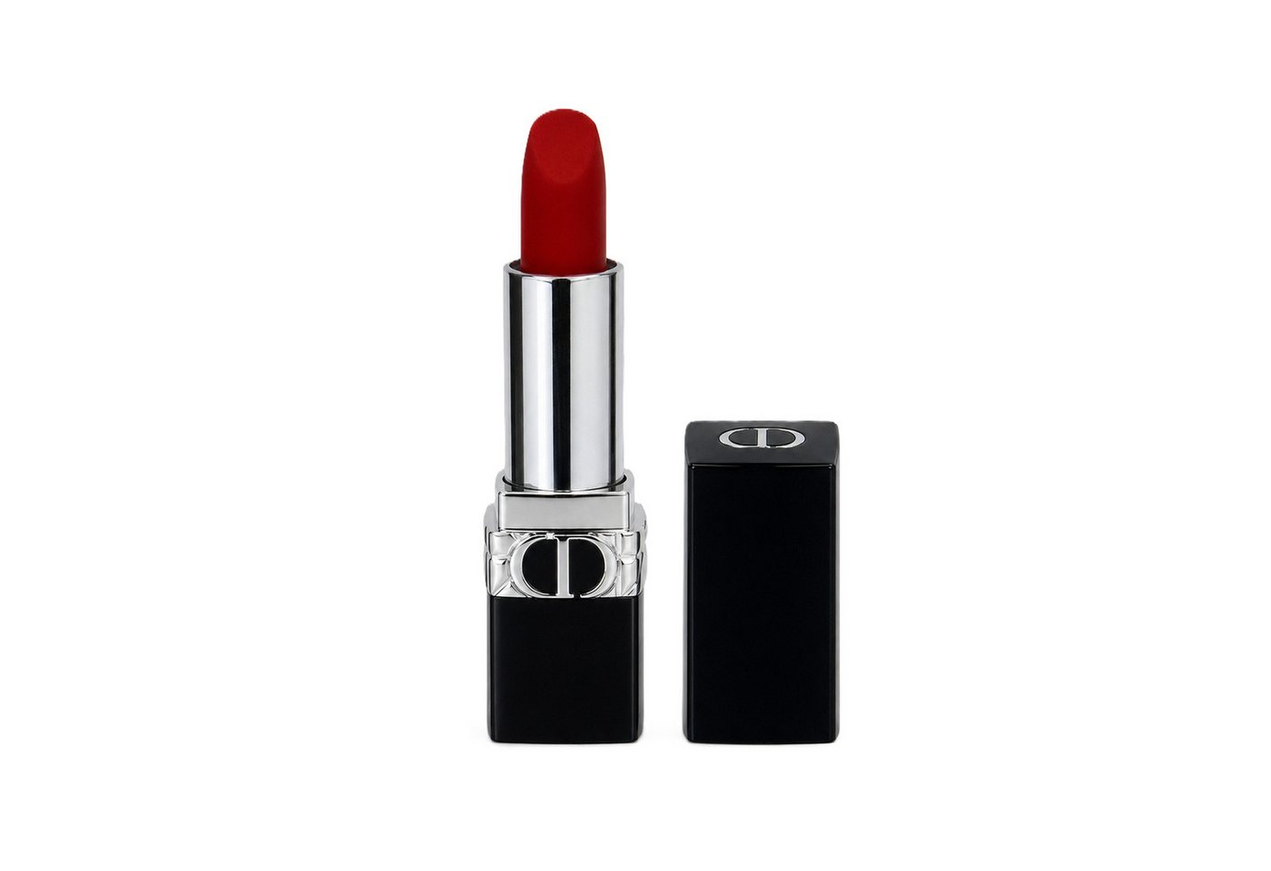 Dior Lippenstift Dior Rouge Minigröße 1,4g Couture Lipstick 999 Matte – Bild 2 von 2