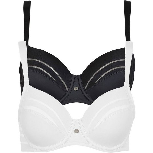 Lisca Bügel-BH 2er Pack Bügel BH Alegra (Spar-Set, 2-tlg) Stützfunktion