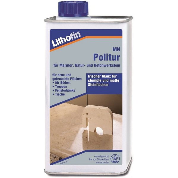 Lithofin LITHOFIN MN Politur Flüssig, 1Ltr Naturstein-Reiniger