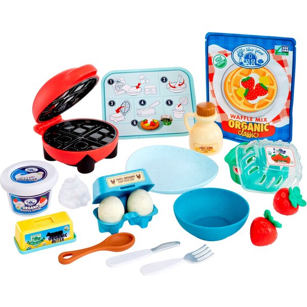 Little Tikes® Spiellebensmittel Creative Chefs Waffles Kit, (18-tlg)