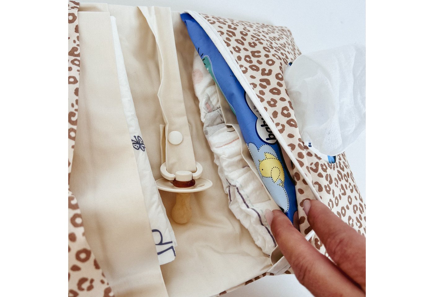 LittleANTunique Wickeltasche Wickeltasche Windeltasche – Bild 4 von 5