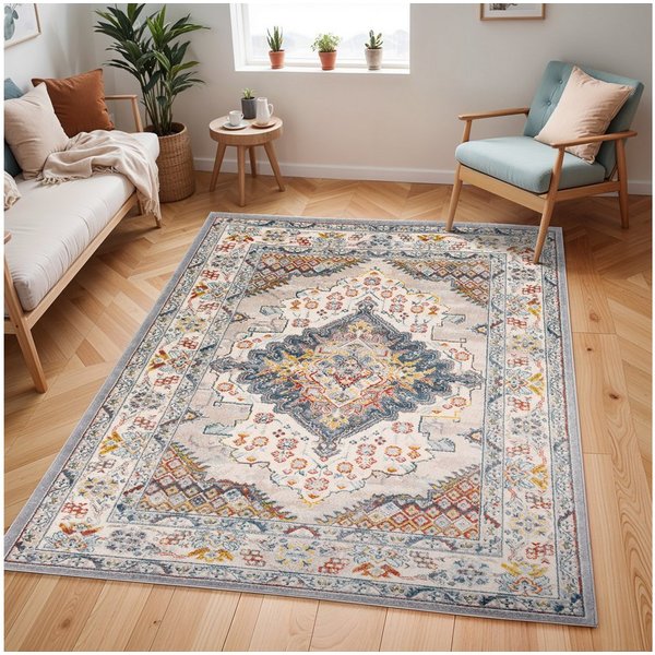 Livabliss Teppich CASABLANCA, rechteckig, Höhe: 12,7 mm