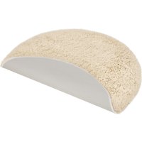 LIVARNO® Badematte, 50 x 80 cm / Ø 70 cm (beige rund)