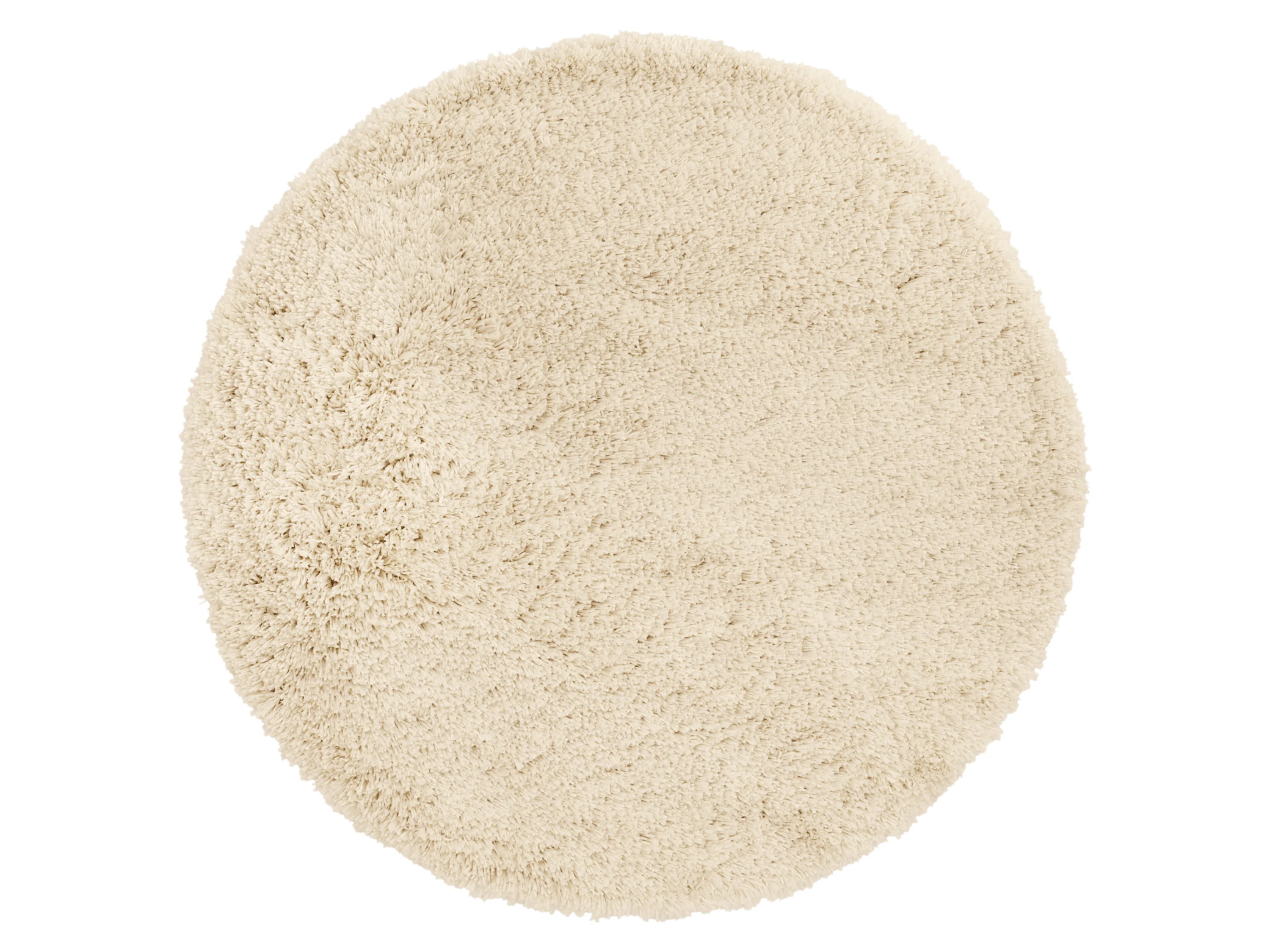 LIVARNO® Badematte, 50 x 80 cm / Ø 70 cm (beige rund) – Bild 3 von 4