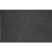 LIVARNO® Badematte Chenille Basic 50x80cm (Anthrazit)
