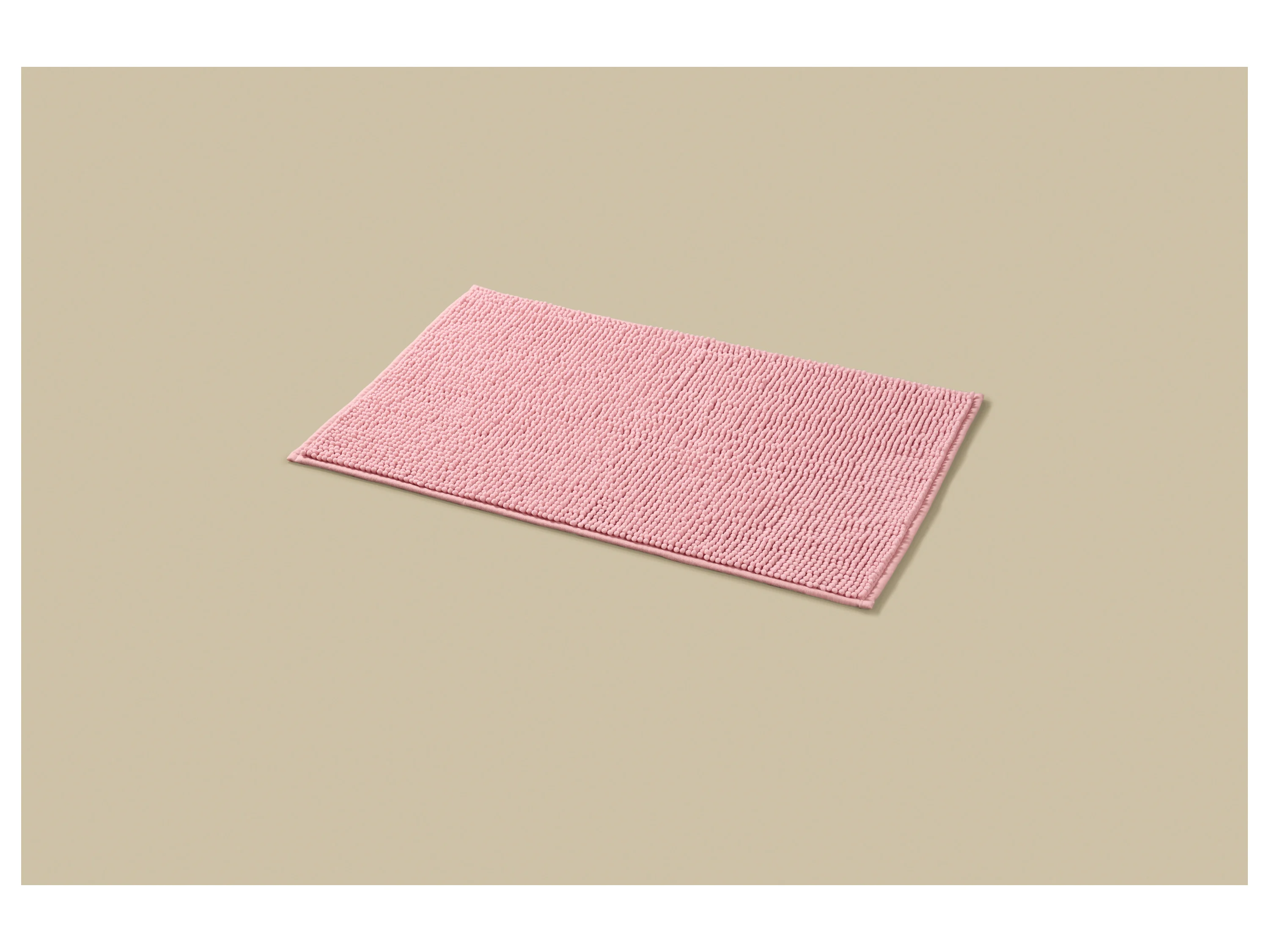 LIVARNO® Badematte Chenille Basic 50x80cm (Rosa) – Bild 3 von 4