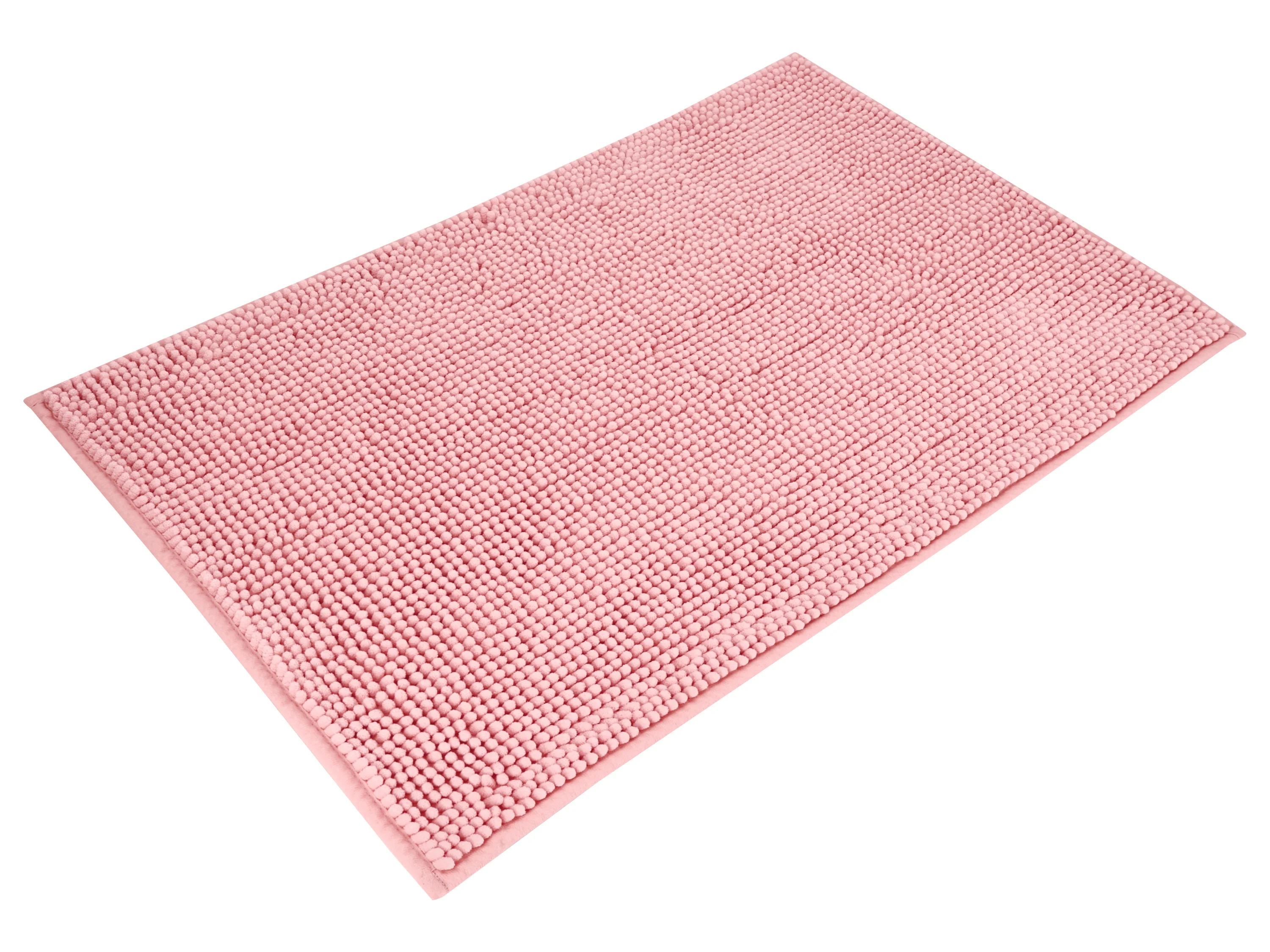 LIVARNO® Badematte Chenille Basic 50x80cm (Rosa) – Bild 4 von 4