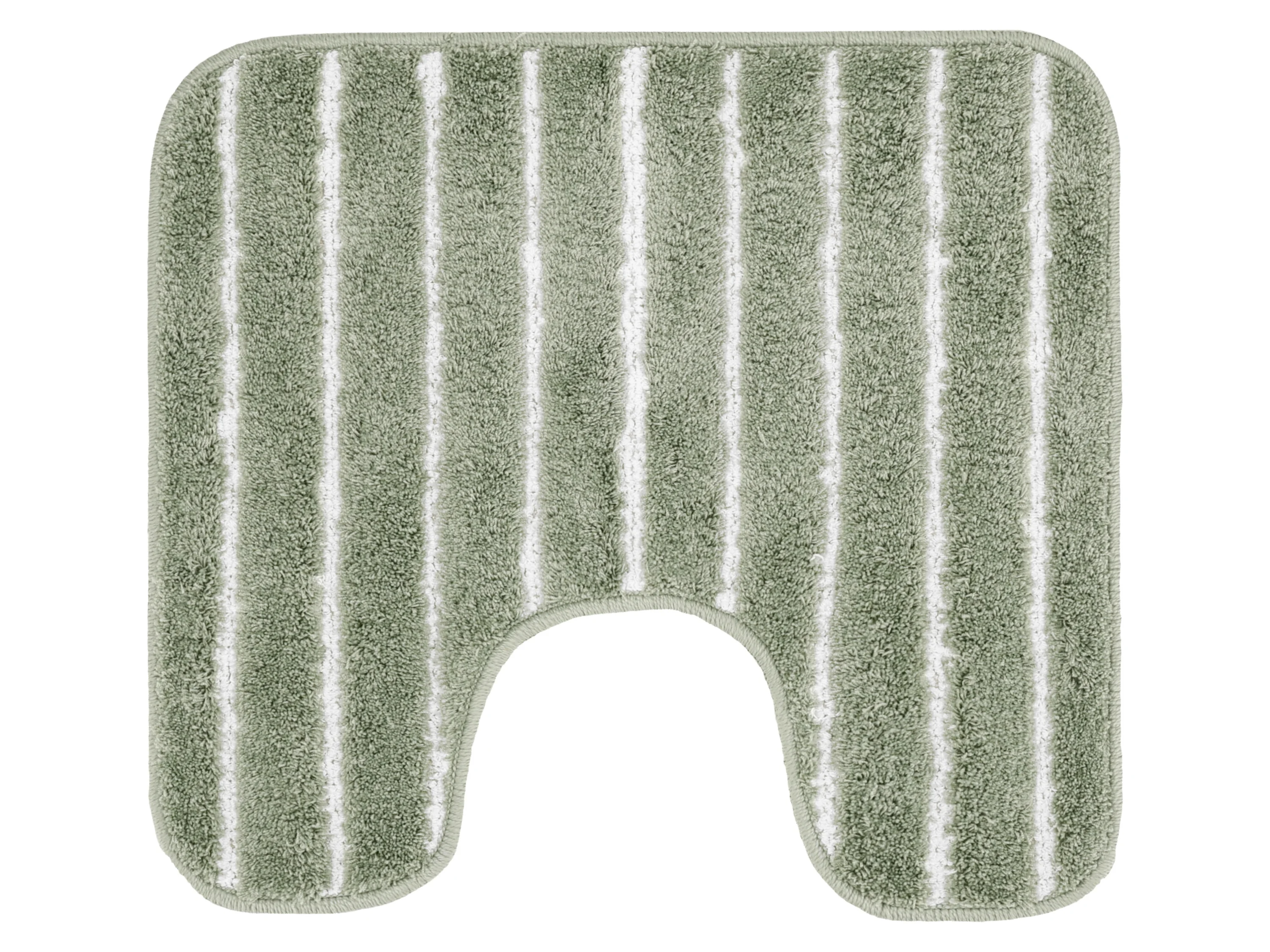 LIVARNO® Badezimmergarnitur-Set (mit WC-Ausschnitt, Grün) – Bild 4 von 4