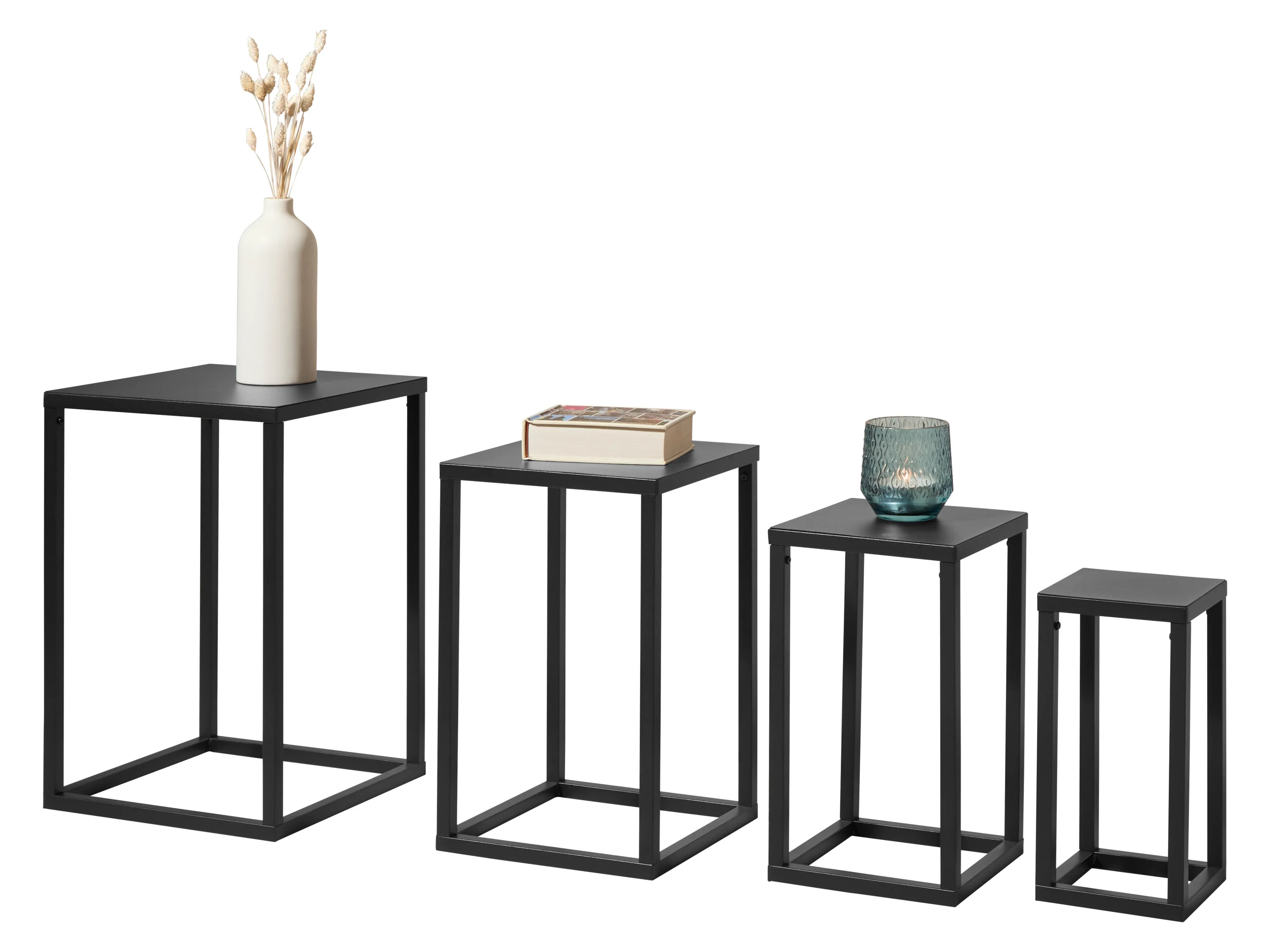 LIVARNO® Beistelltisch, 4er-Set – Bild 3 von 4