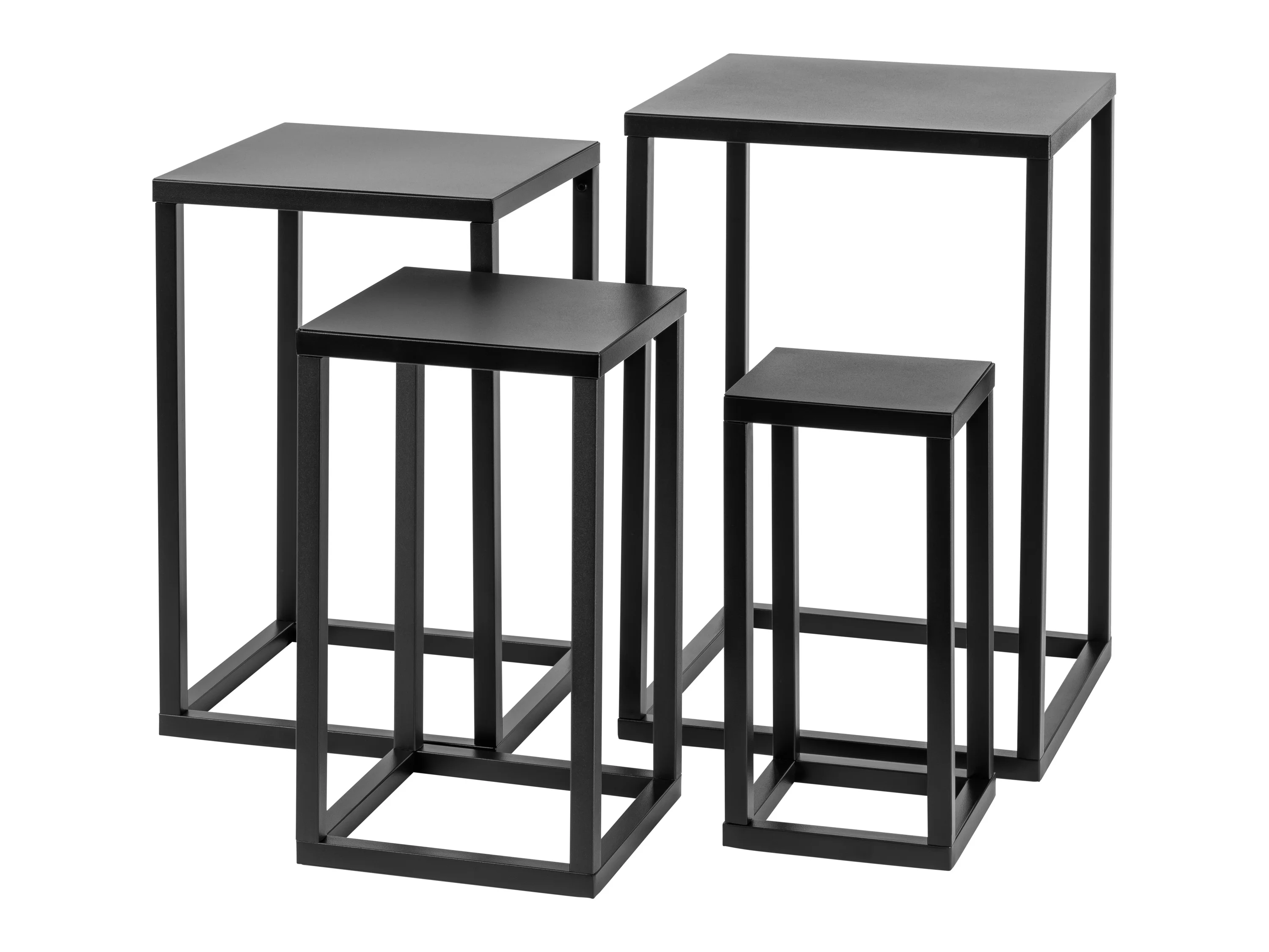 LIVARNO® Beistelltisch, 4er-Set – Bild 4 von 4