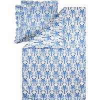 LIVARNO® Bettwäsche Mikrofaser Satin, 200 x 220 cm (Blau)