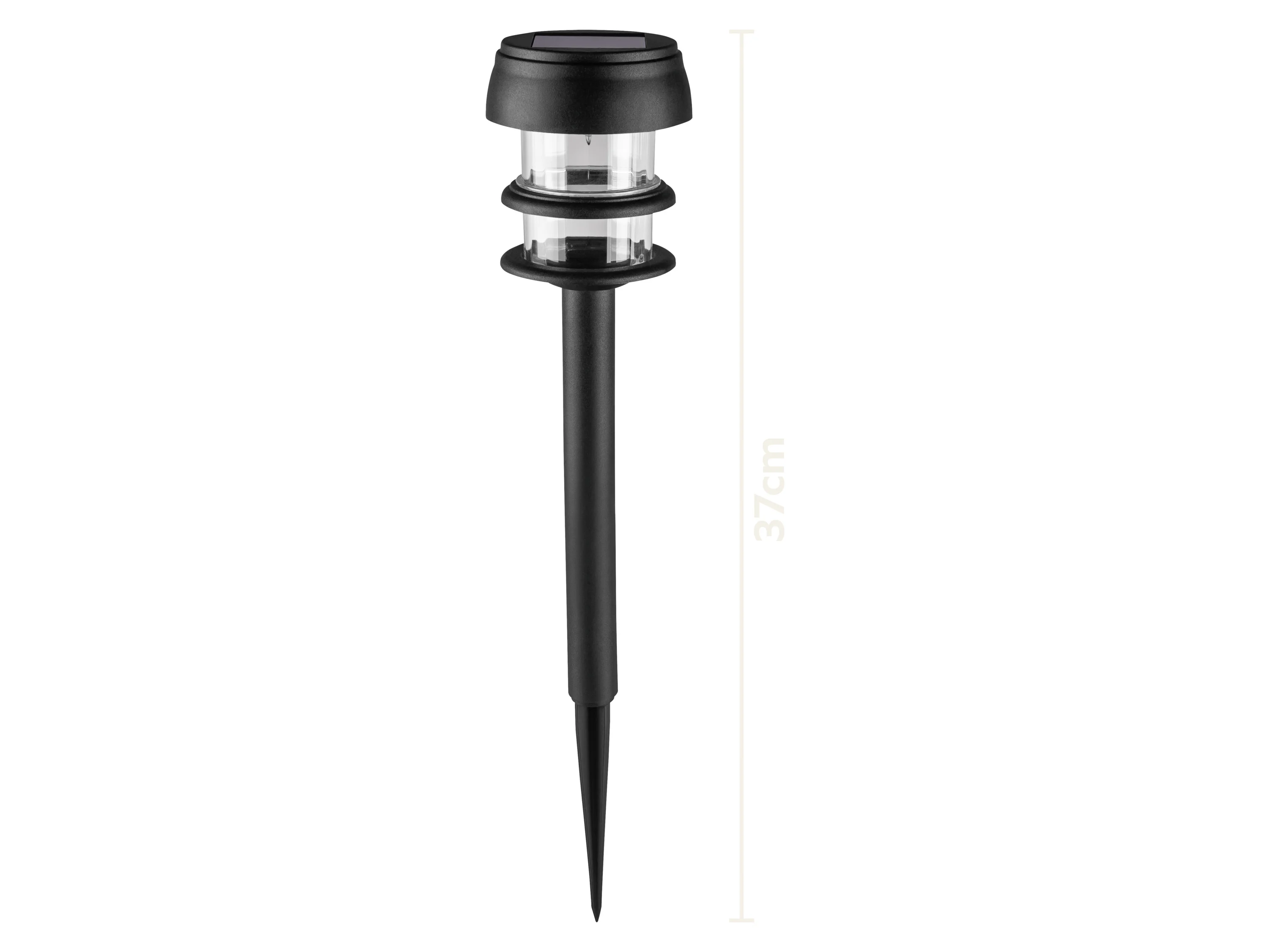 LIVARNO® Bodengartenleuchte LED Solar Kunststoff, 4 Stück (Schmal) – Bild 4 von 4