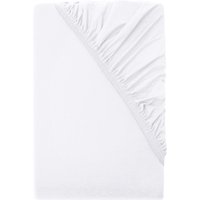 LIVARNO® Boxspring Jersey-Spannbettlaken, 90-100 x 200 cm (Weiß)