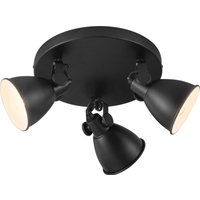 LIVARNO® Deckenspot / Wand-/Deckenschiene 3flammig (Deckenstrahler, schwarz)