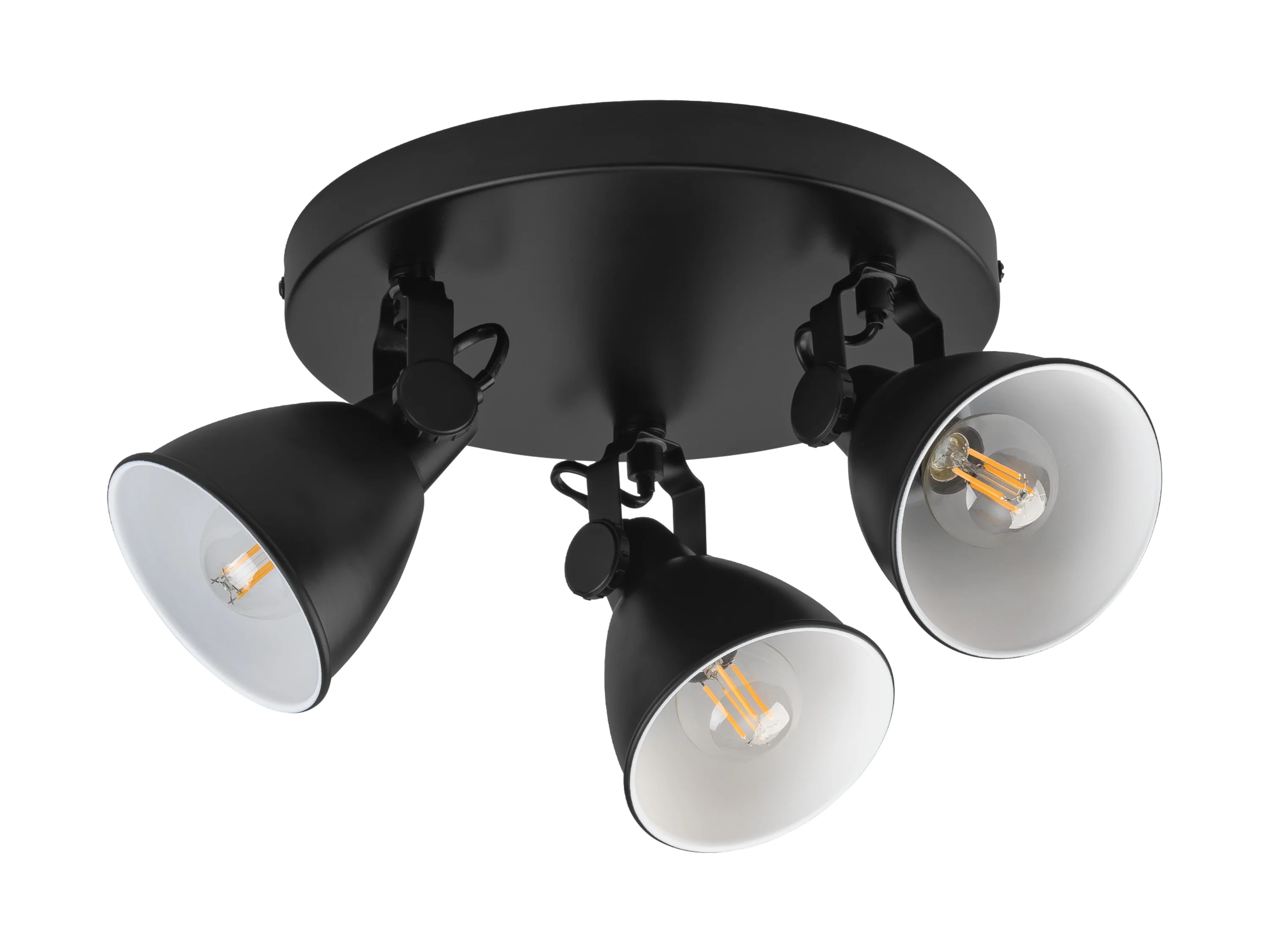LIVARNO® Deckenspot / Wand-/Deckenschiene 3flammig (Deckenstrahler, schwarz) – Bild 3 von 4