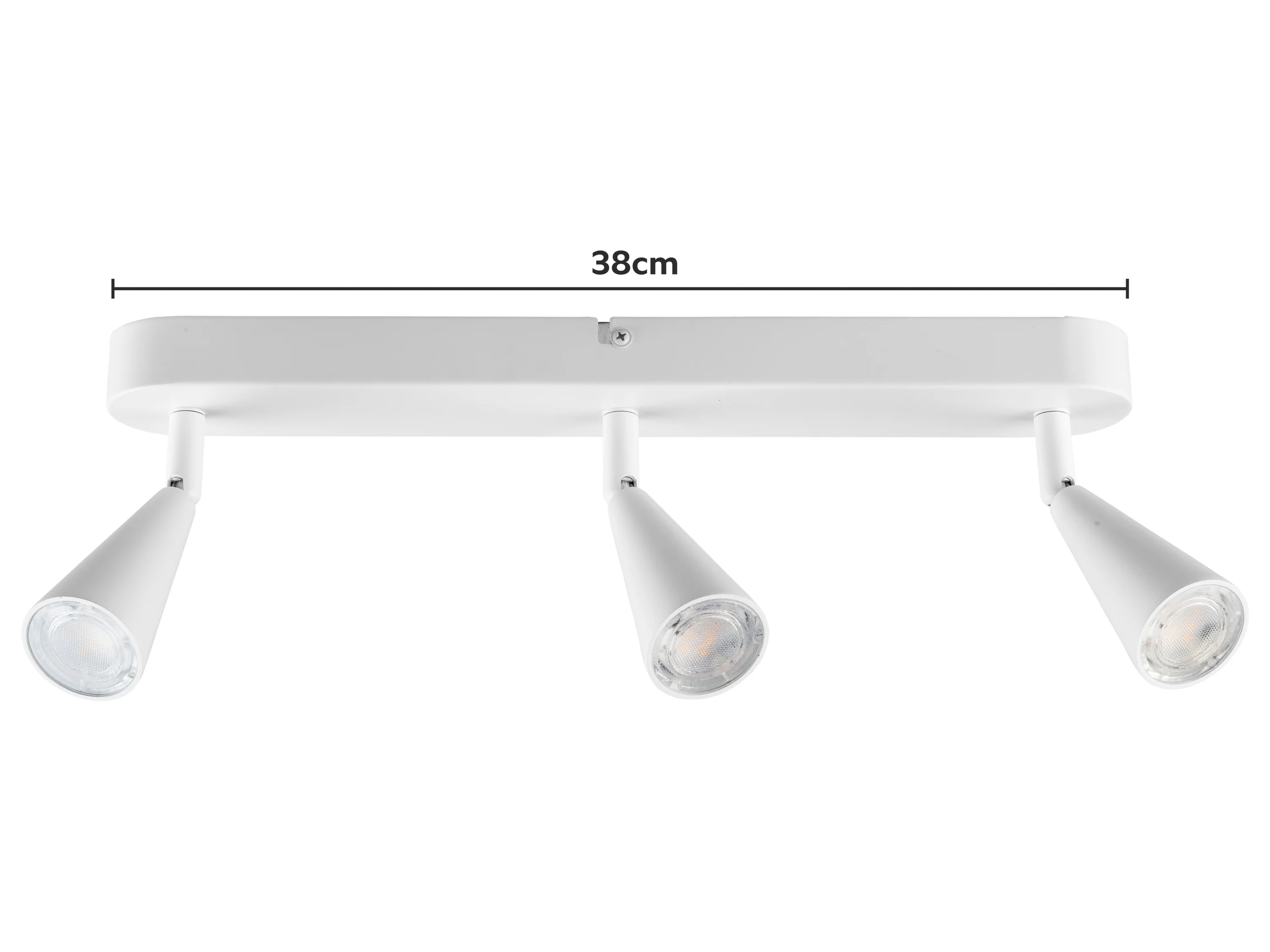 LIVARNO® Deckenspot / Wand-/Deckenschiene 3flammig FREYA (Deckenschienenleuchte, Weiß) – Bild 3 von 4