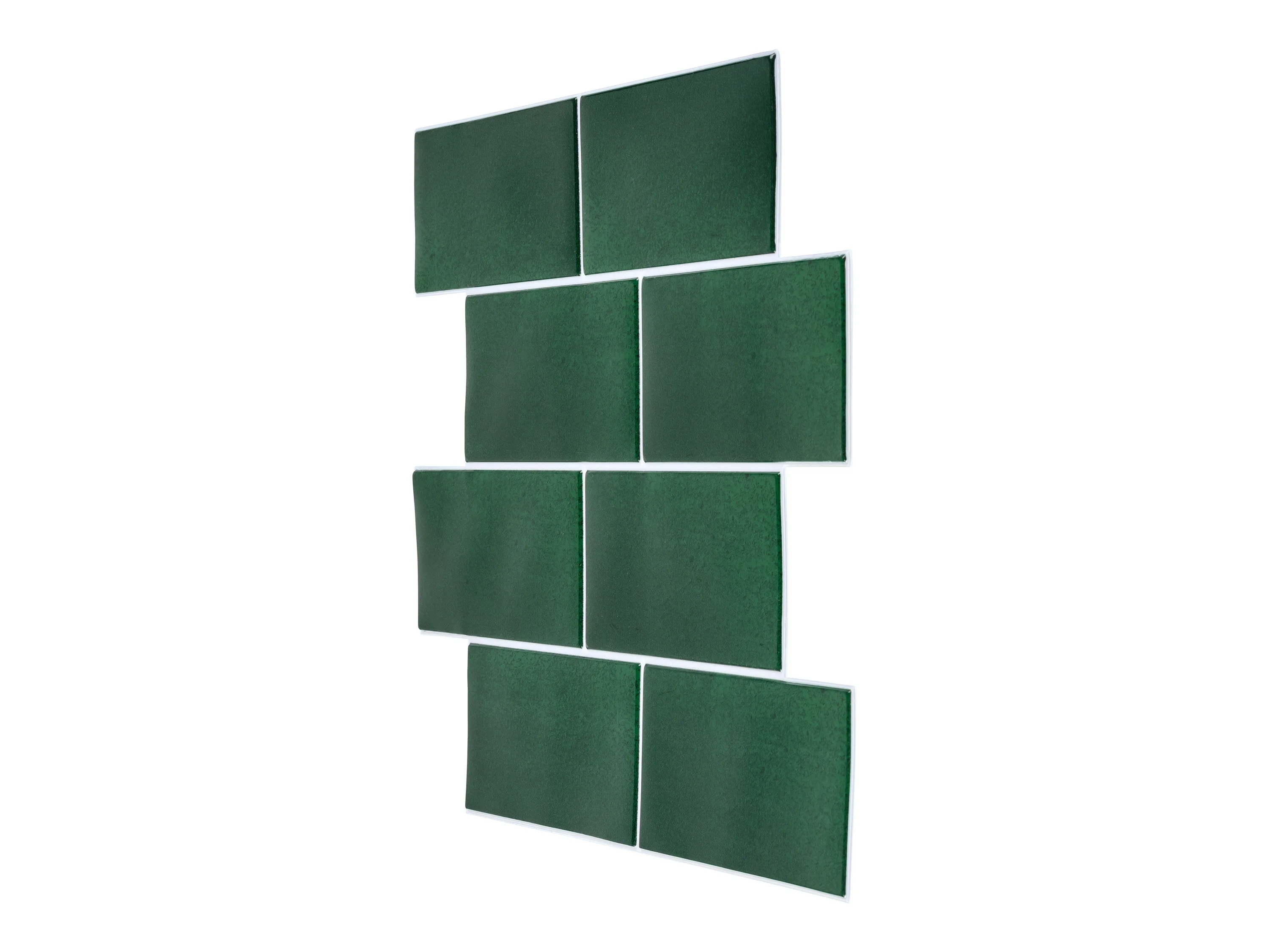 LIVARNO® Deko-Wandfliesen, 10 Stück, selbstklebend (Grün) – Bild 3 von 3