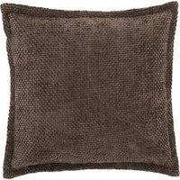 LIVARNO® Dekokissen, 45 x 45 cm (Struktur braun)