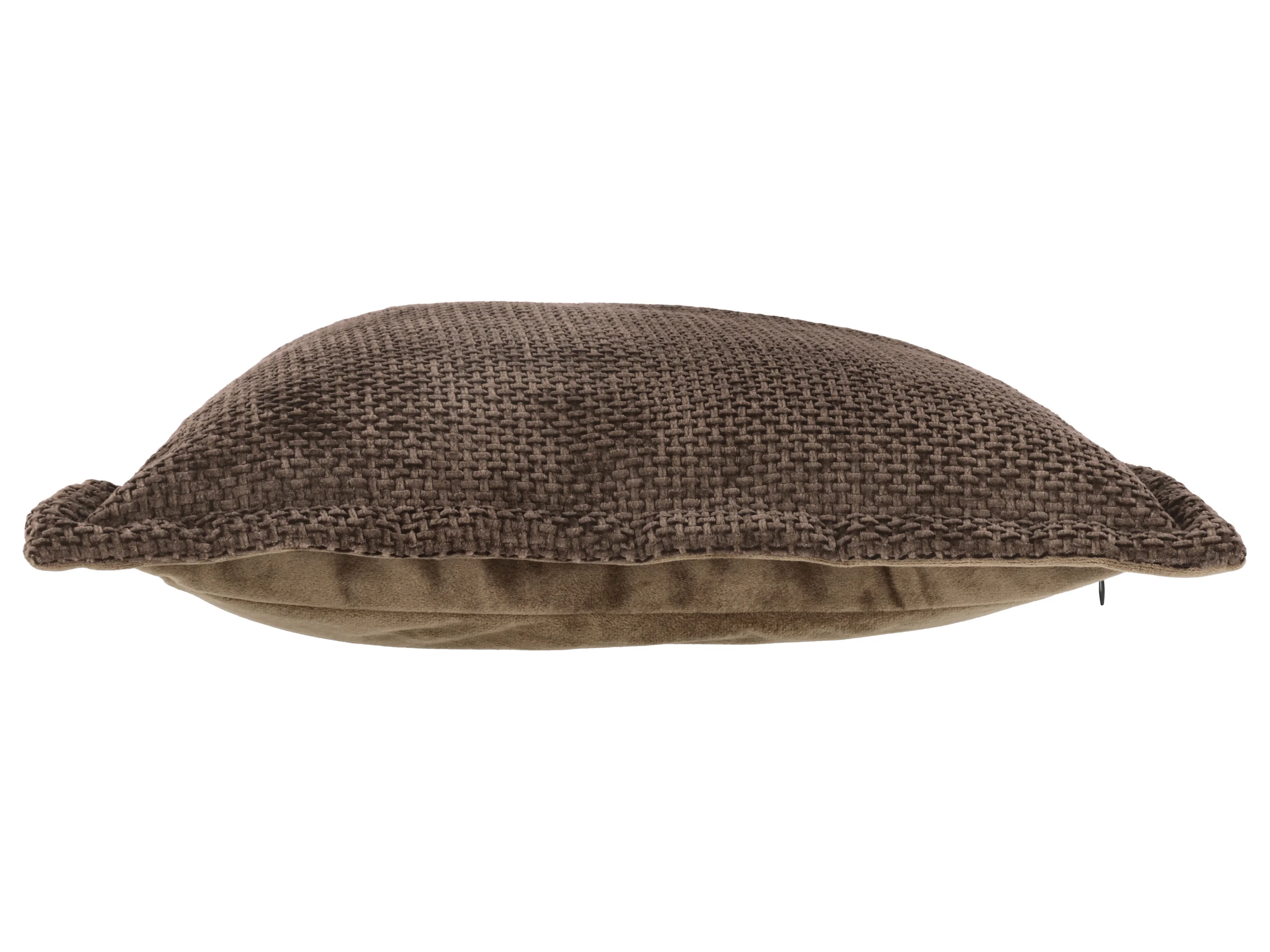 LIVARNO® Dekokissen, 45 x 45 cm (Struktur braun) – Bild 4 von 4