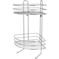 LIVARNO® Duschablage (eckig chrom)