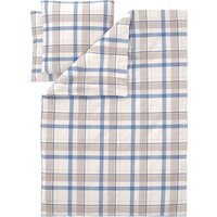 LIVARNO® Edel-Renforcé-Bettwäsche, 200 x 220 cm (Karos)