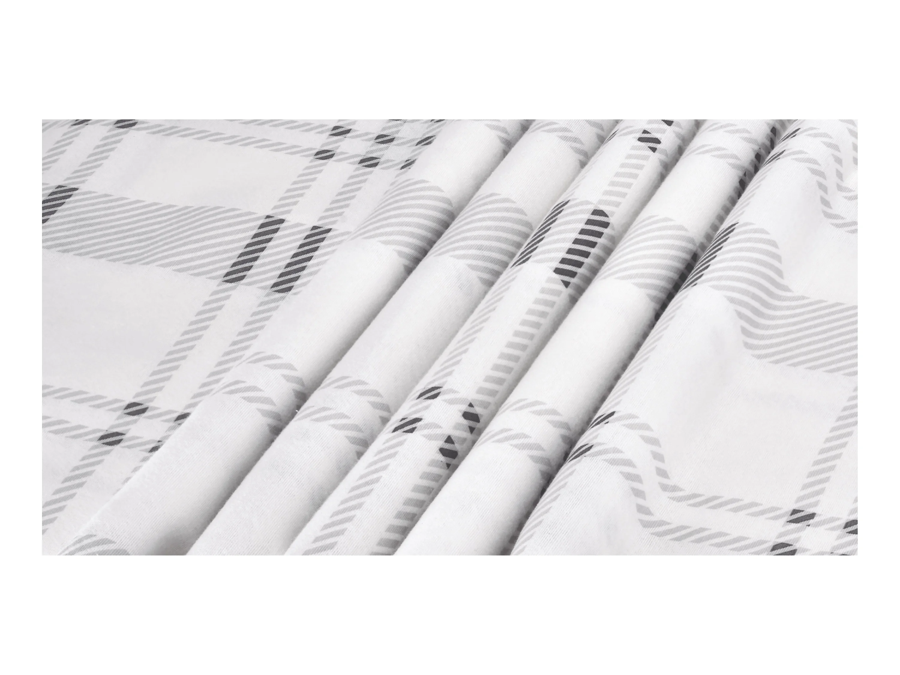 LIVARNO® Feinbiber-Bettwäsche, 135 x 200 cm (Karo) – Bild 3 von 3