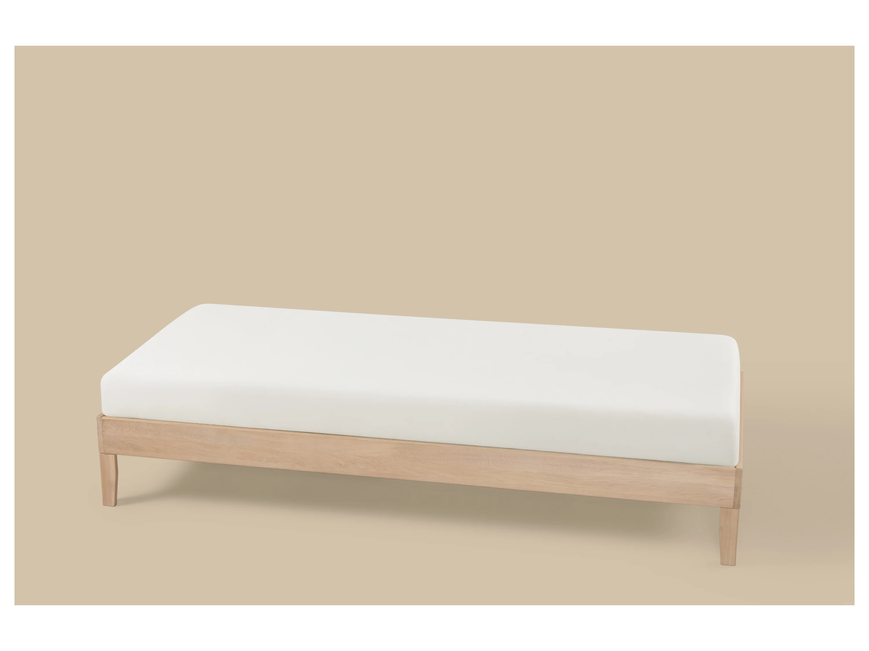LIVARNO® Feinbiber-Spannbettlaken, 90-100 x 200 cm (Weiß) – Bild 2 von 3