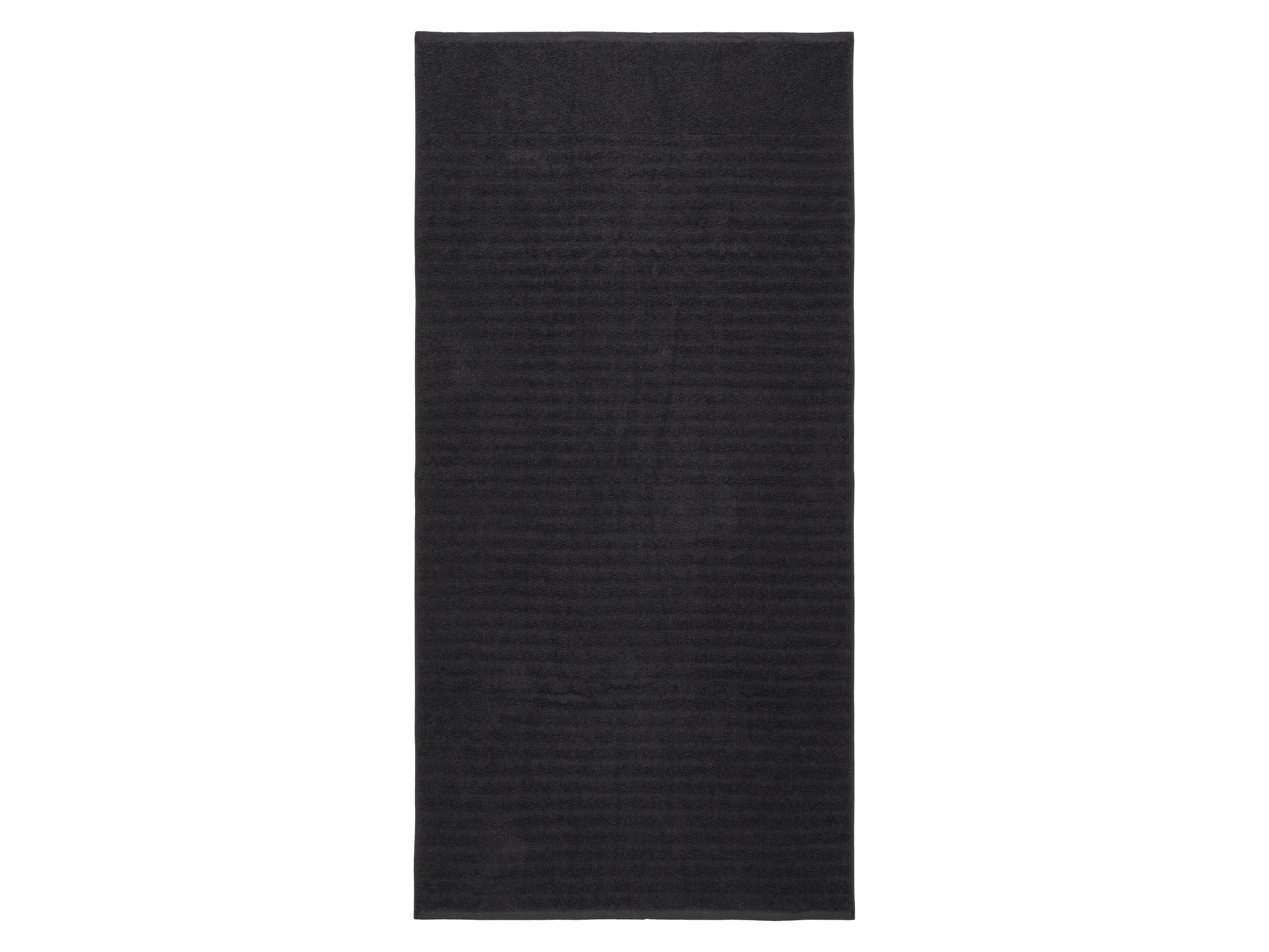 LIVARNO® Frottier-Duschtuch, 70 x 140 cm (Schwarz) – Bild 2 von 2