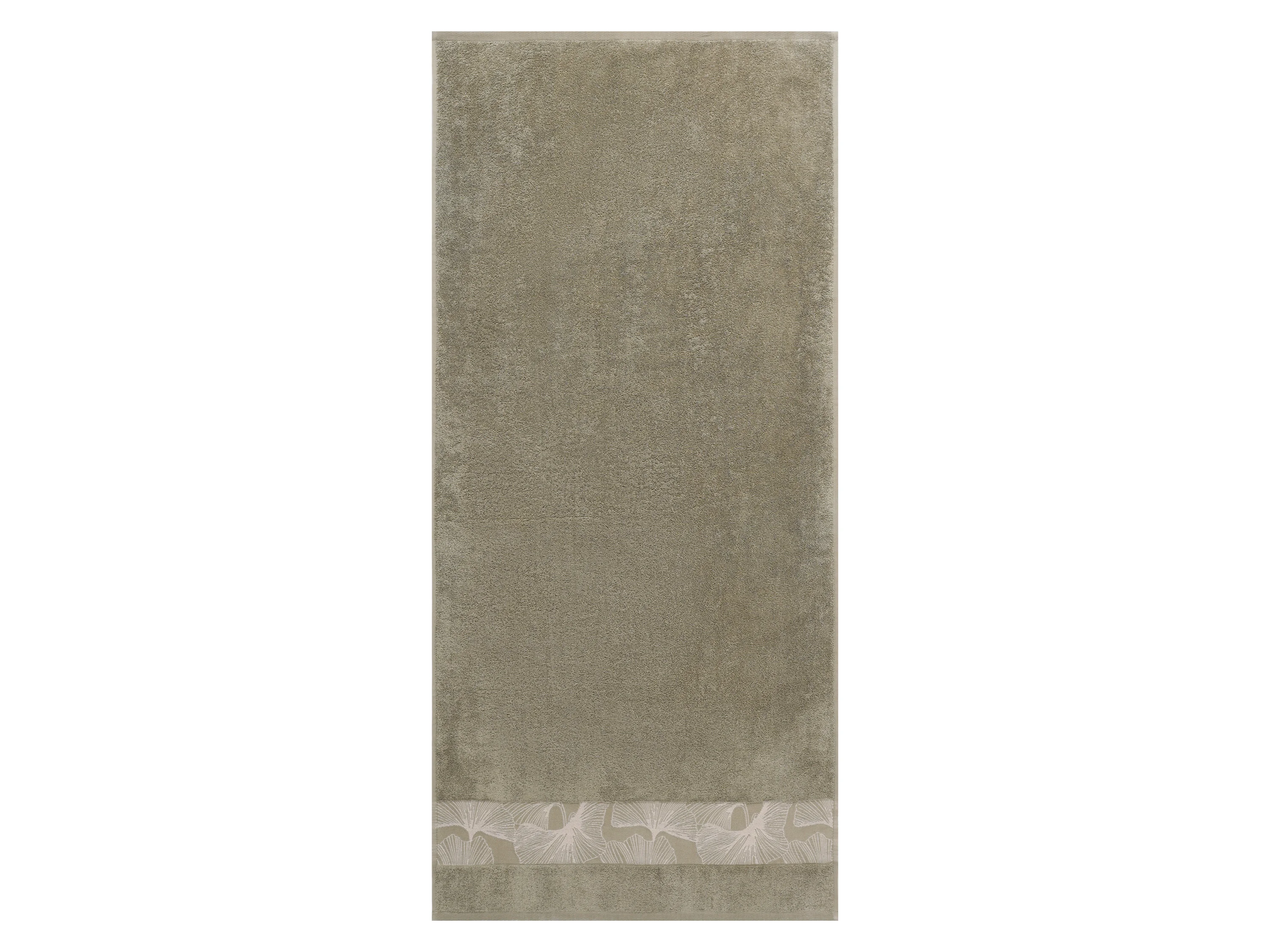 LIVARNO® Frottier-Duschtuch, 70 x 140 cm (Grün) – Bild 2 von 2
