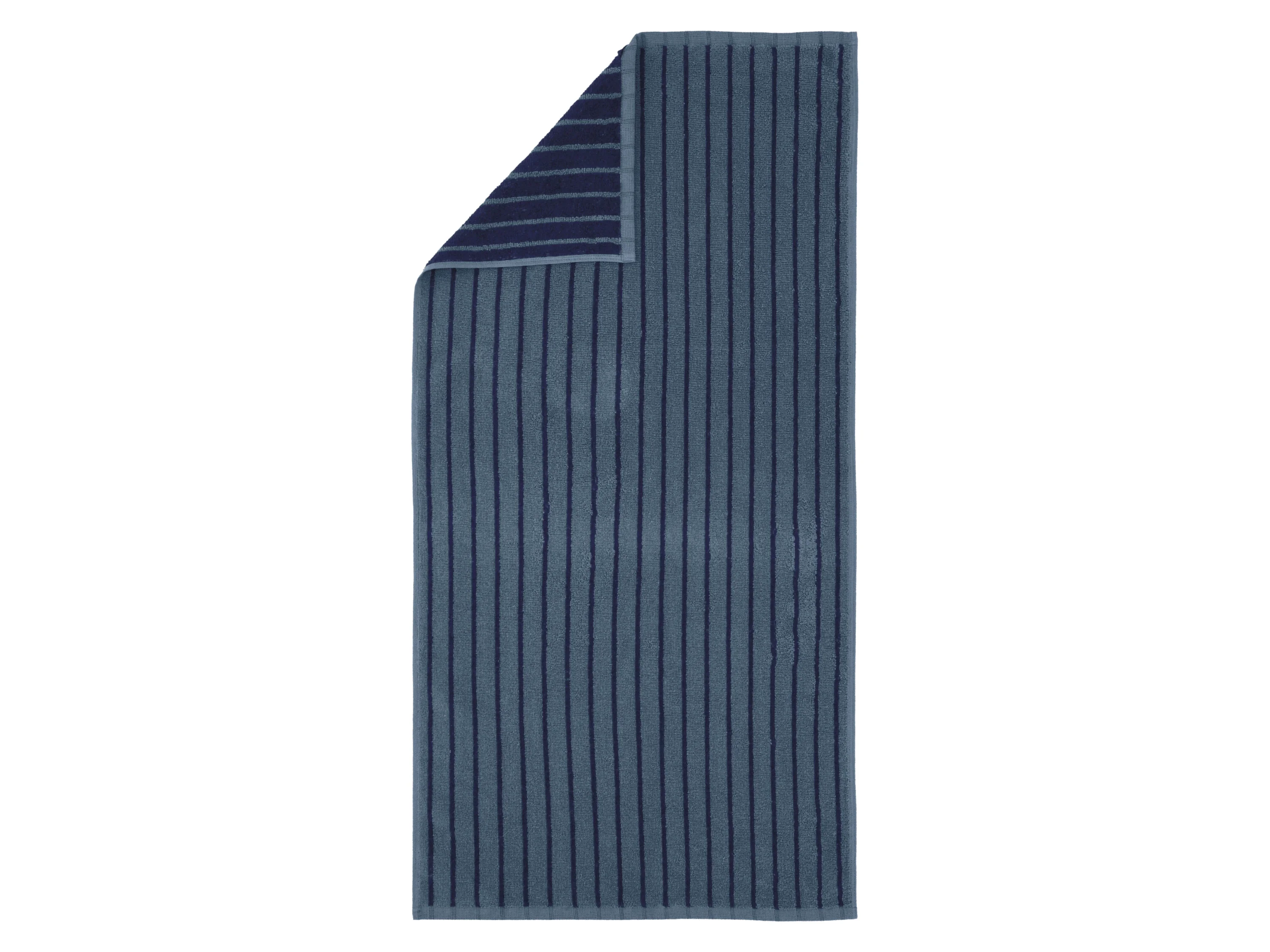 LIVARNO® Frottier-Handtücher, 2 Stück, 50 x 100 cm (Blau) – Bild 2 von 2