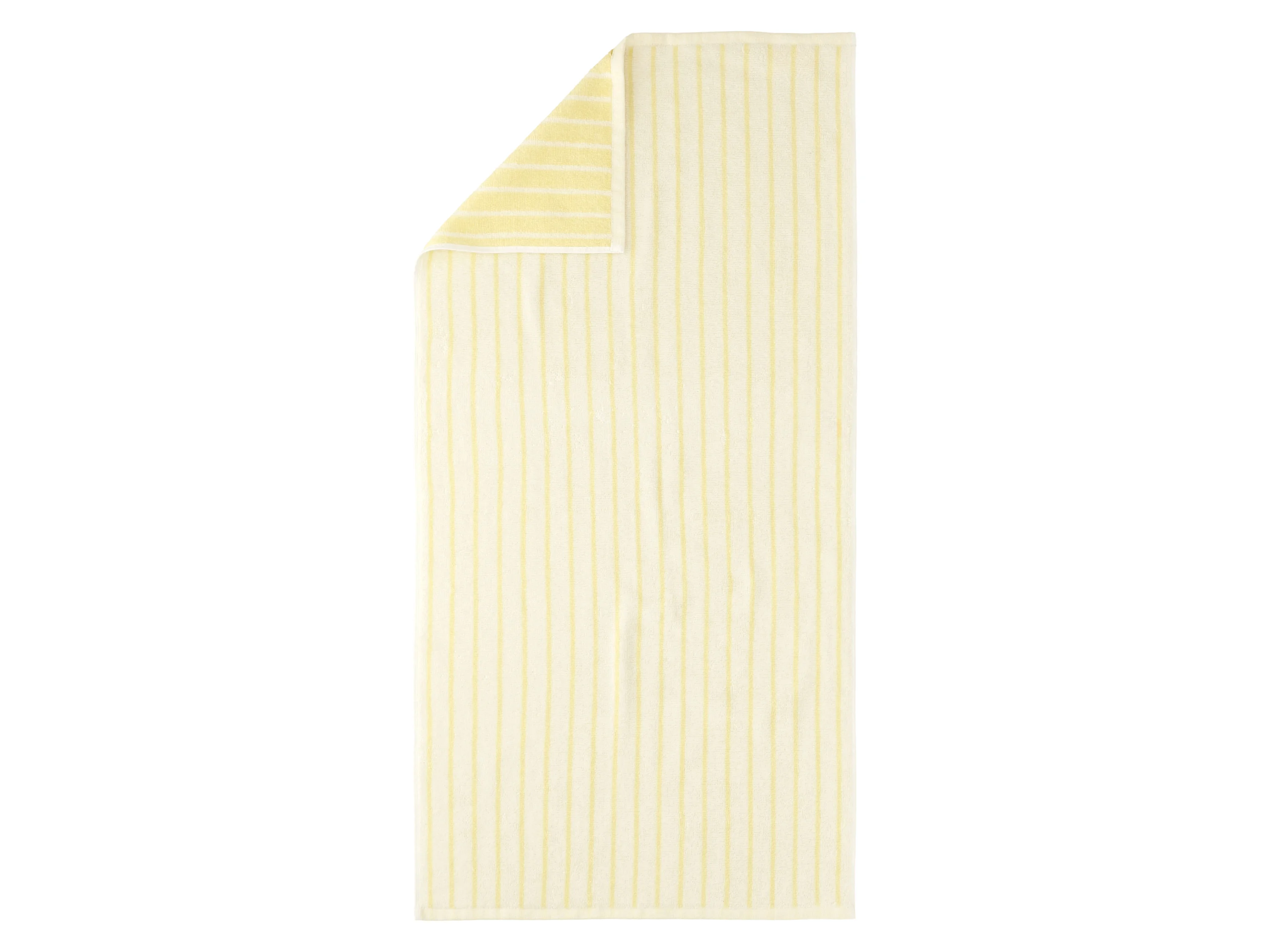 LIVARNO® Frottier-Handtücher, 2 Stück, 50 x 100 cm (Gelb) – Bild 2 von 2