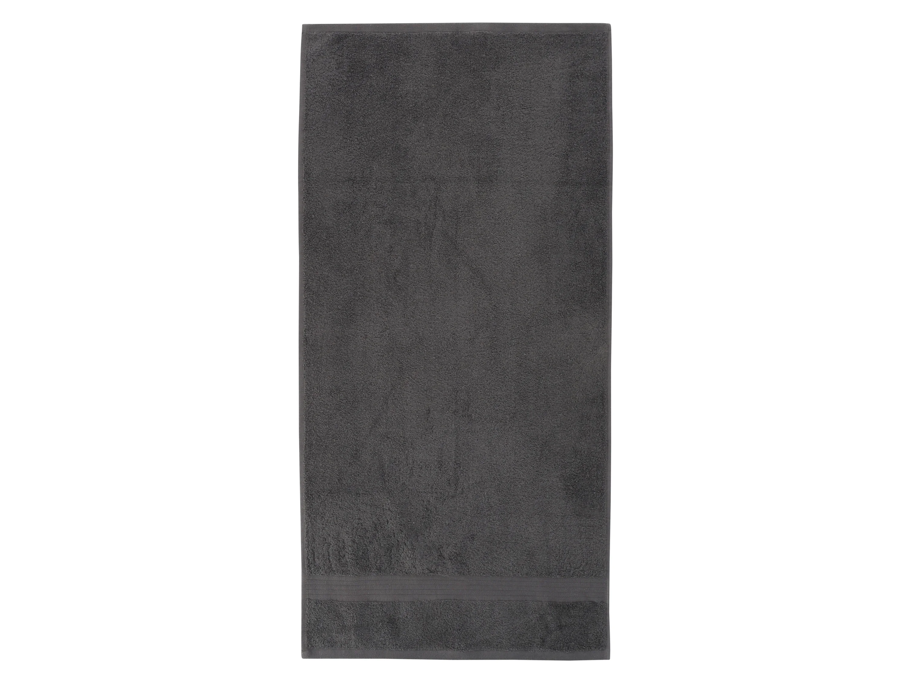 LIVARNO® Frottier-Handtücher (Grau) – Bild 2 von 2