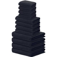 LIVARNO® Frottier-Set, 12-teilig (Blau)