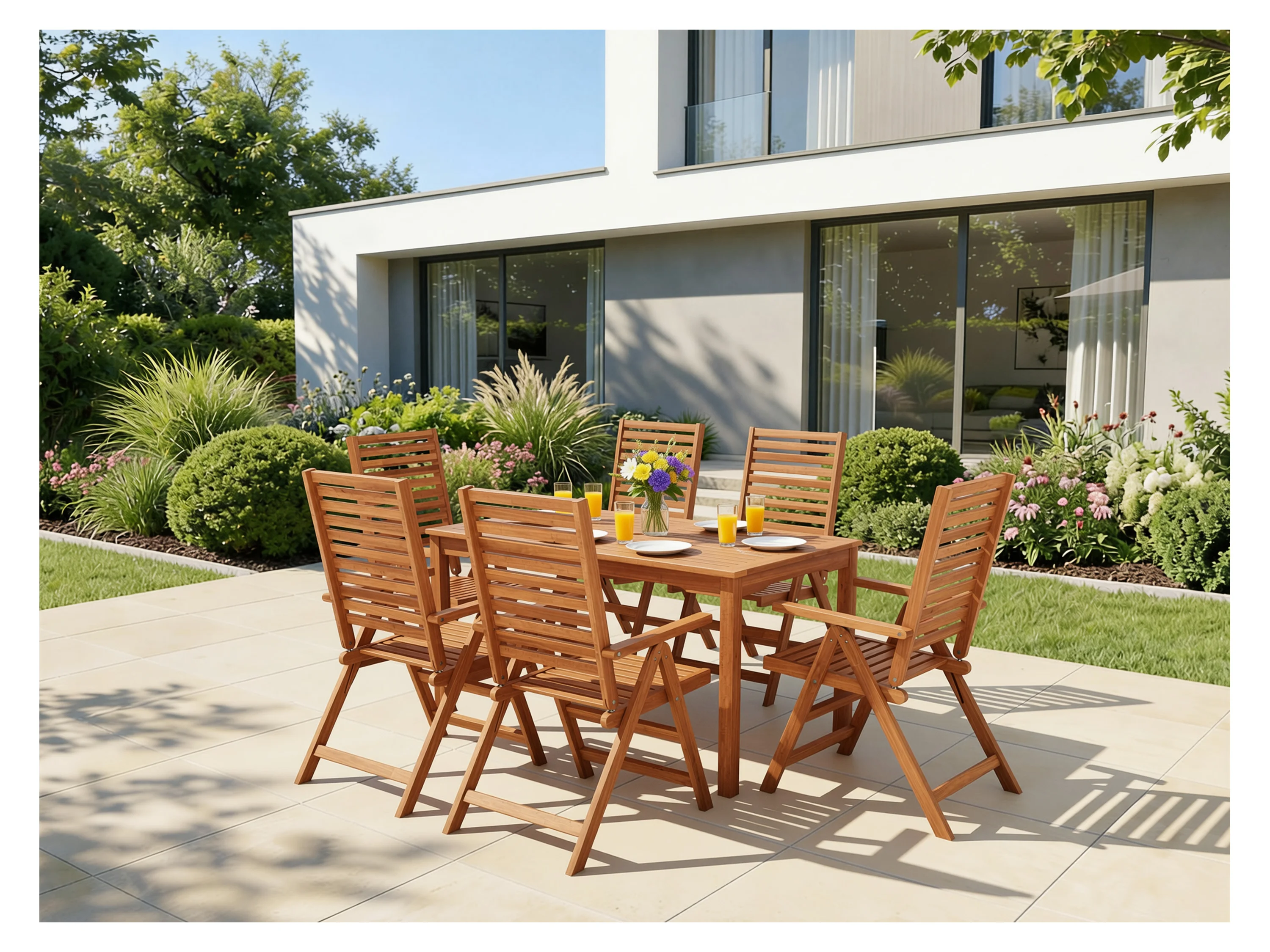 LIVARNO® Gartentisch »Sevilla«, 140 x 80 cm – Bild 3 von 4