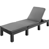 LIVARNO® Geflecht-Sonnenliege