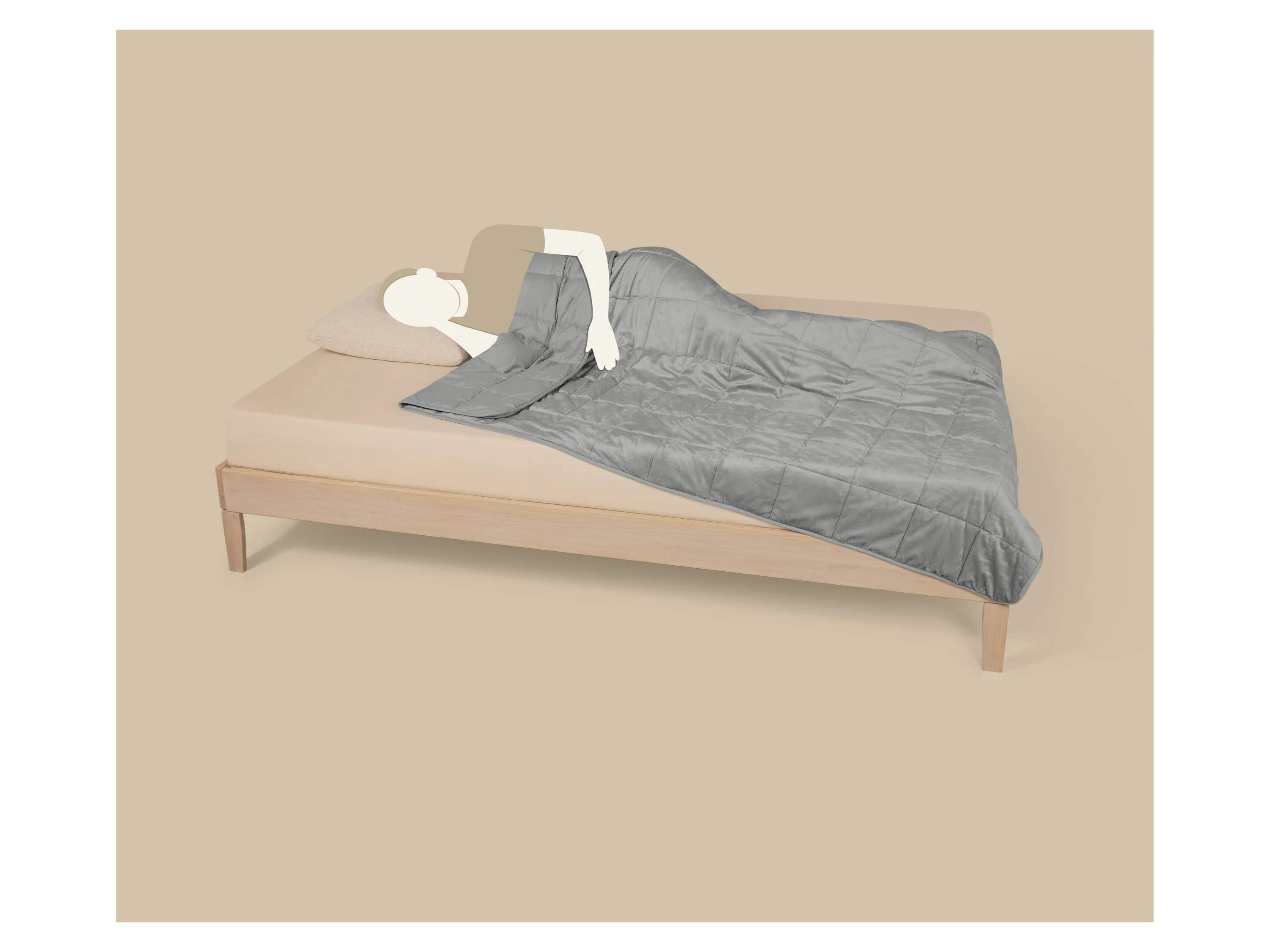 LIVARNO® Gewichtsdecke, 140 x 200 cm – Bild 3 von 4