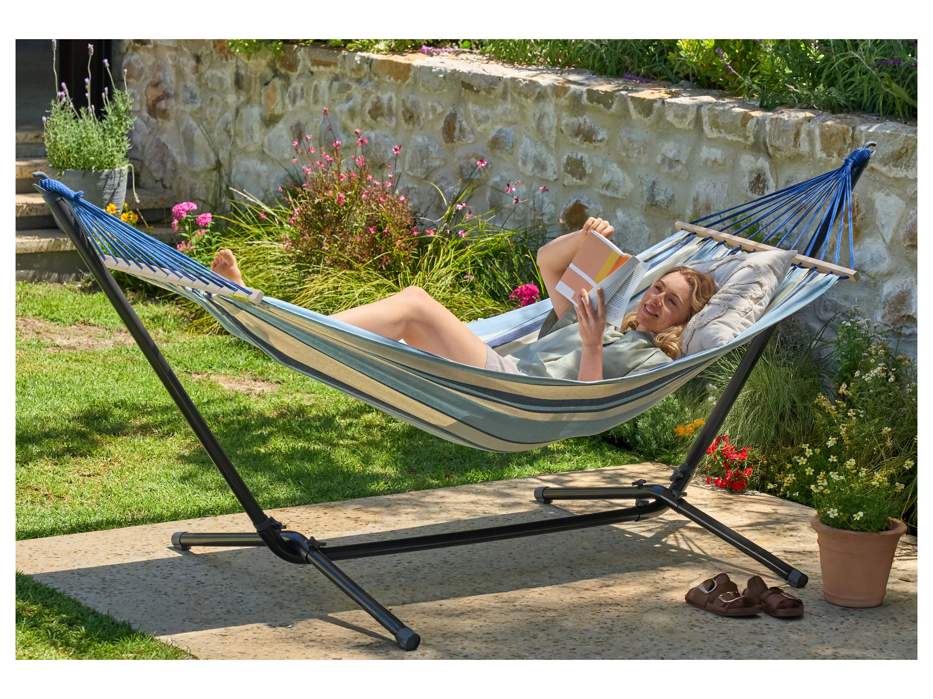 LIVARNO® Hängematte mit Gestell – Bild 2 von 4