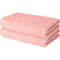 LIVARNO® Handtuch Basic Glatt (Rosa)