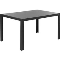 LIVARNO HOME Alu-Gartentisch »Houston«, mit Wendetischplatte, schwarz