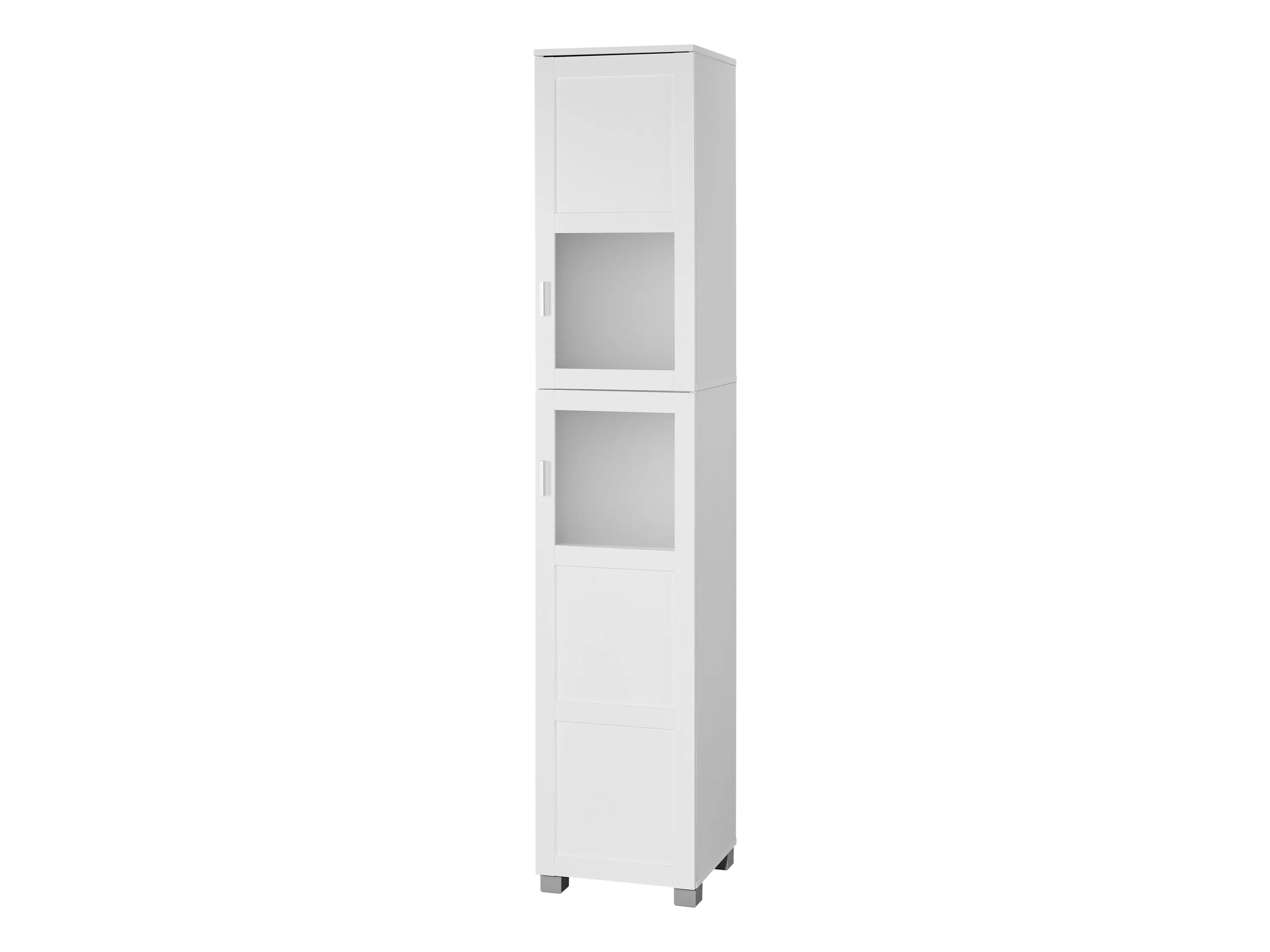 LIVARNO HOME Bad-Hochschrank »Basel«, mit 2 Glasrahmentüren – Bild 4 von 4