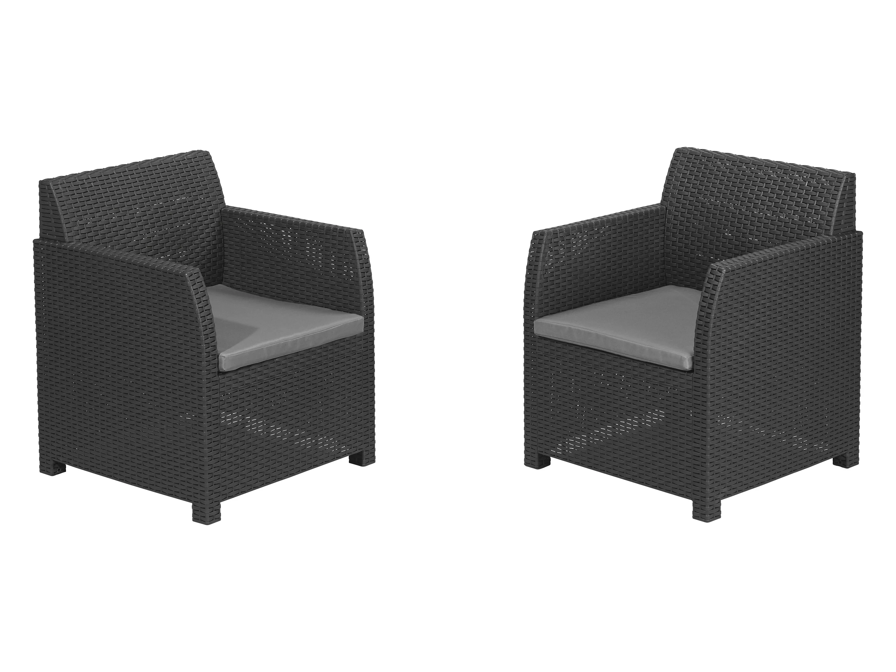 LIVARNO HOME Balkonmöbel-Set, mit Stauraumfunktion, 3-teilig – Bild 3 von 4