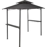 LIVARNO HOME Grillpavillon, witterungsbeständig, anthrazit