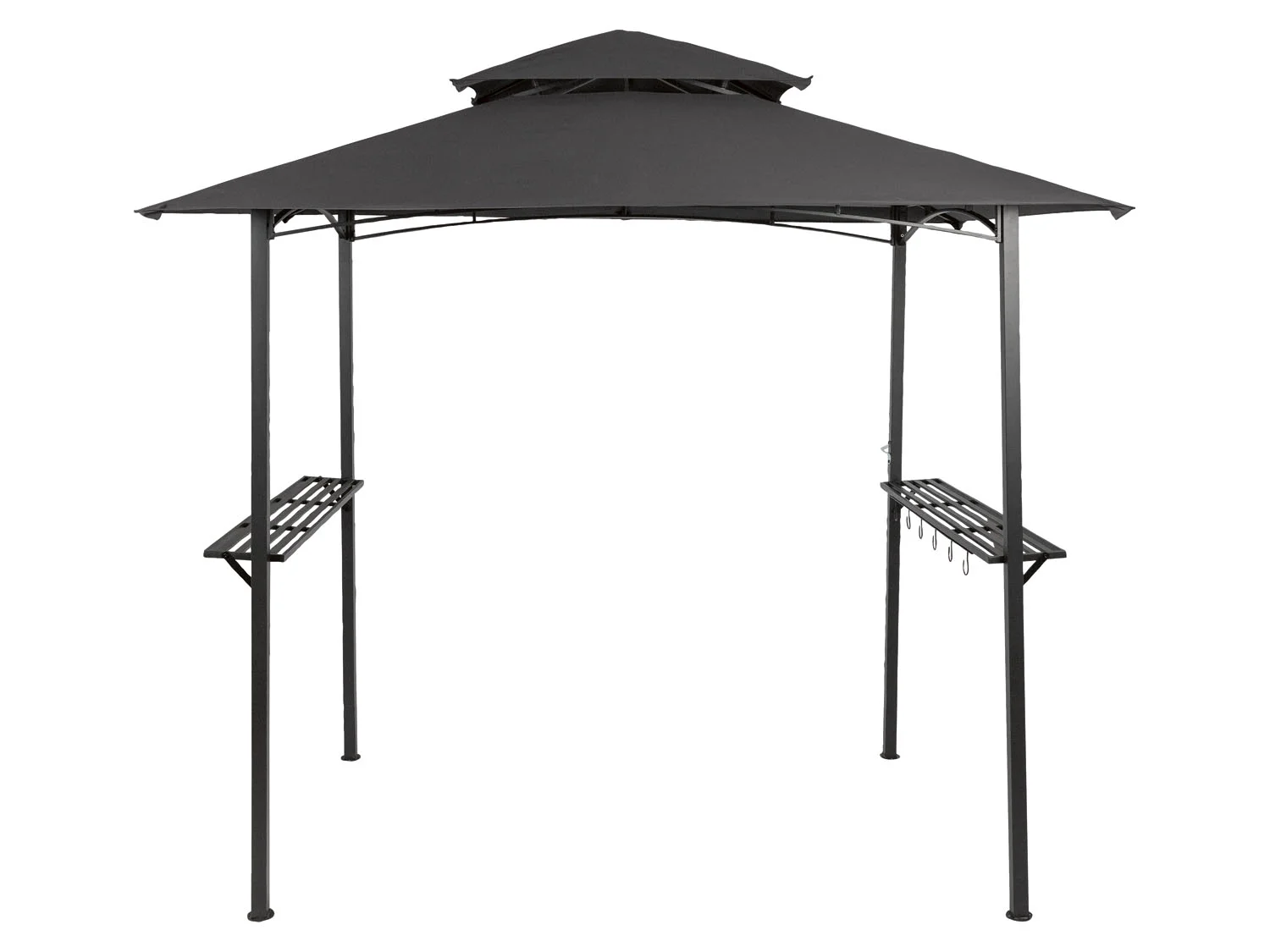 LIVARNO HOME Grillpavillon, witterungsbeständig, anthrazit – Bild 2 von 3